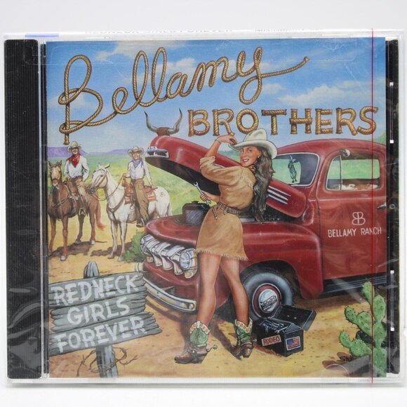 Bellamy Brothers Redneck Girls Forever 2002 Sealed Bellamy Brothers Records - Picture 1 of 2